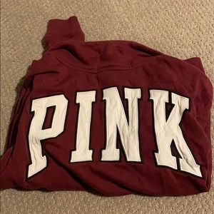 VS Pink Quarter Zip